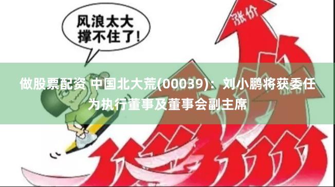 做股票配资 中国北大荒(00039)：刘小鹏将获委任为执行董事及董事会副主席