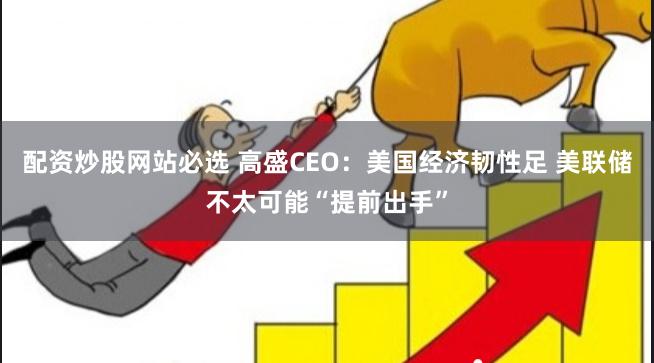 配资炒股网站必选 高盛CEO：美国经济韧性足 美联储不太可能“提前出手”